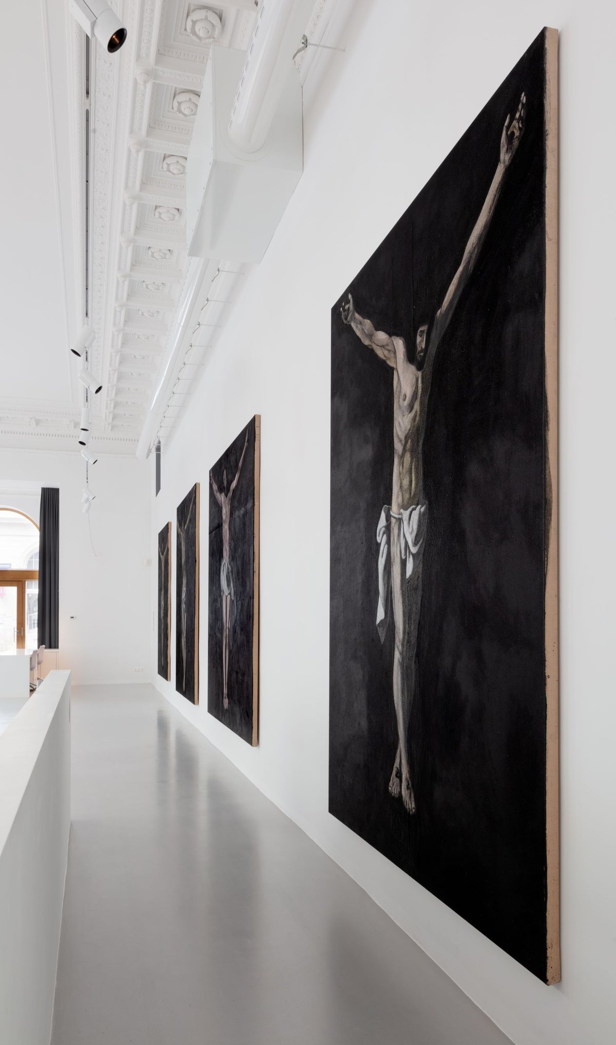 Exhibition "Tin Trohar. Five Crucifixions", Giese & Schweiger, Photo: Markus Wörgötter
