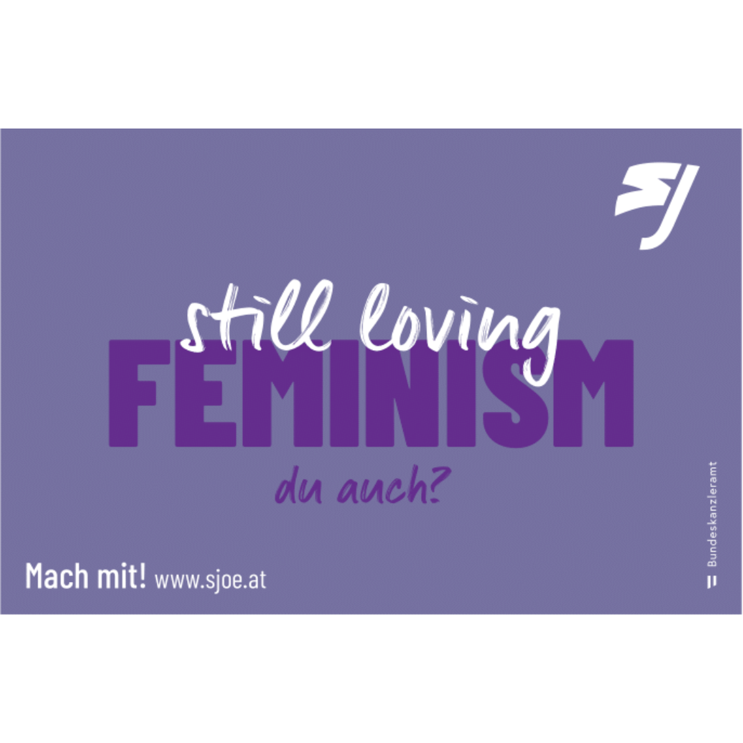 "Still loving Feminism"-Sticker
