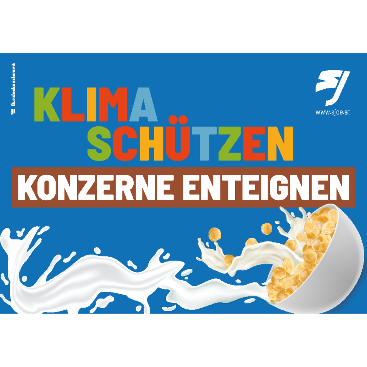 "Enteignen fürs Klima"-Sticker