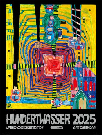 Hundertwasser Großer Art Kalender