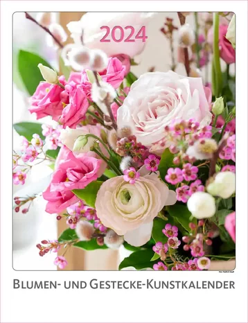Blumen- und Gestecke-Kunstkalender
