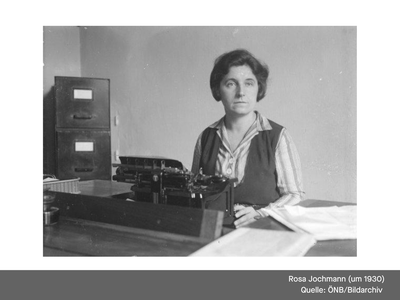 Rosa Jochmann (um 1930)
Quelle: ÖNB/Bildarchiv 
