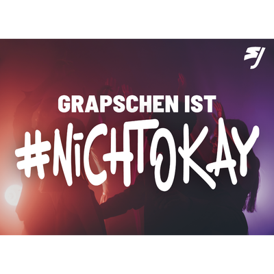 Eine Postkarte der Kampagne #Nichtokay