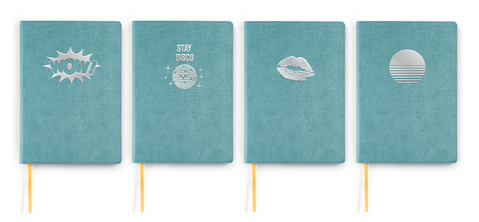 Prince Charming, debossage ARGENT MAT: WOW I Stay Disco I Baiser I Coucher de Soleil