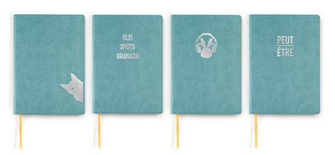 Prince Charming, debossage ARGENT MAT: Grumpy Cat I Glei Spüts Granada I Music Bunny I Peut-Être