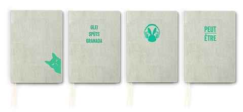 Goldy Hahn, debossage turquoise, Grumpy Cat, Glei Spüts Granada, Music Bunny, Peut-Être