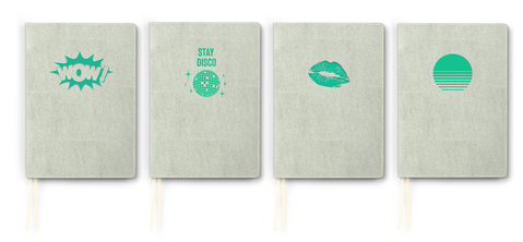 Goldy Hahn, debossage tuquoise, WOW, Stay Disco, Baiser, Coucher de Soleil