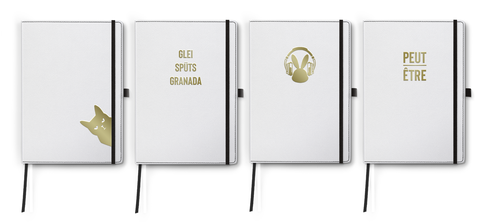 edelweiss, carnet blanc, debossage or, Grumpy Cat, Glei Spüts Granada, Music Bunny, Peut-Être