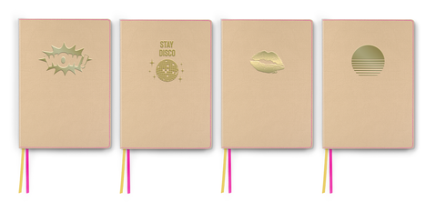 Twill, debossage or, WOW, Stay Disco, Baiser, Coucher de Soleil