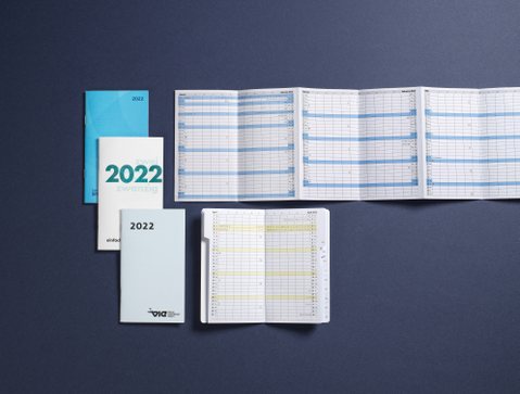 Personalisierte Taschenkalender