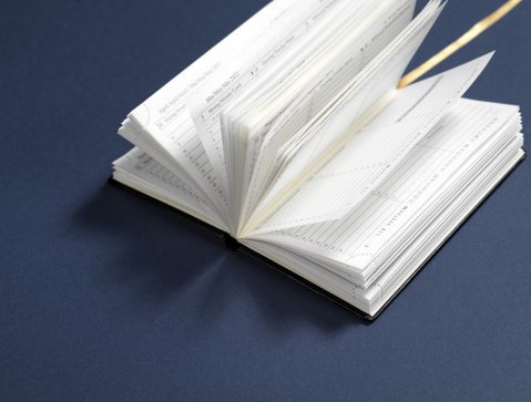 Wochenplaner Diplomat mit Dünndruckpapier