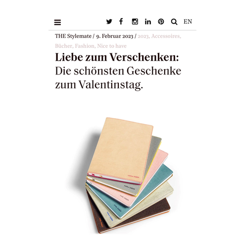 THE Stylemate THE Stylemate Clipping Valentinstag