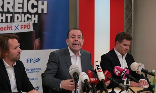 Ein Foto des FPÖ-Politikers Harald Vilimsky