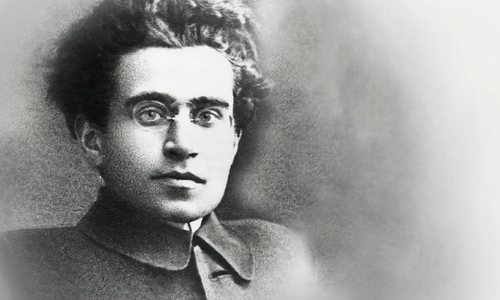 Ein Bild des italienischen Philosophen Antonio Gramsci.