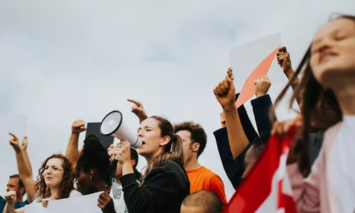 Demokratie Protest