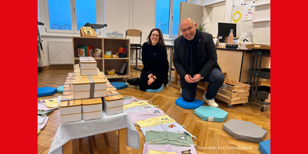 Eröffnung der Volksschule Kindermanngasse